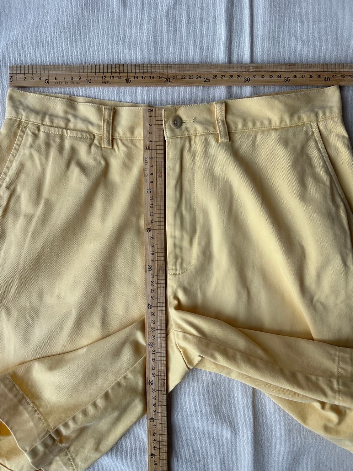 폴로 치노 쇼츠 옐로우 32 상품이미지8