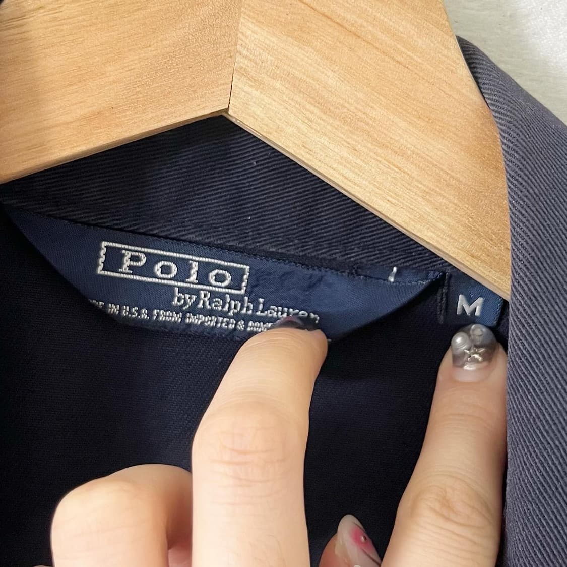 폴로 랄프로렌 네이비 레드포니 폴리쉘 자켓 상품이미지6