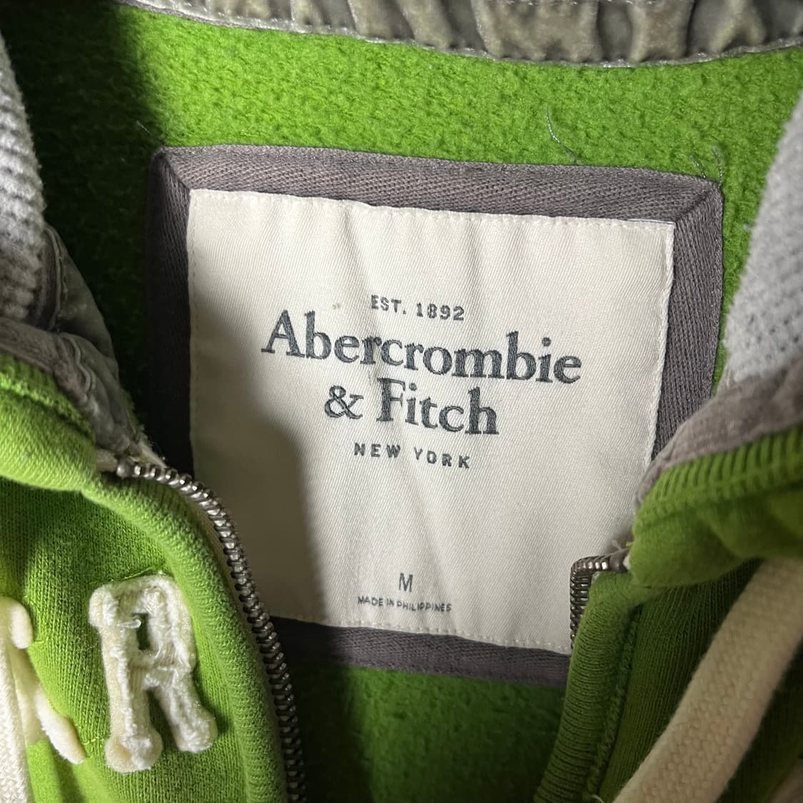 [A&F] 아베크롬비 아치로고 후드집업 상품이미지5