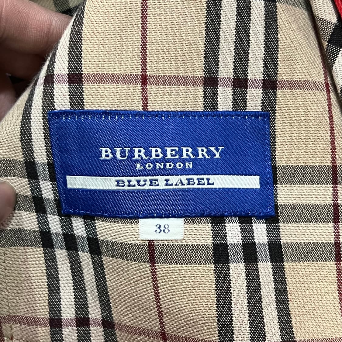  버버리 블루라벨 기마로고 후드 자켓 y15181 상품이미지6