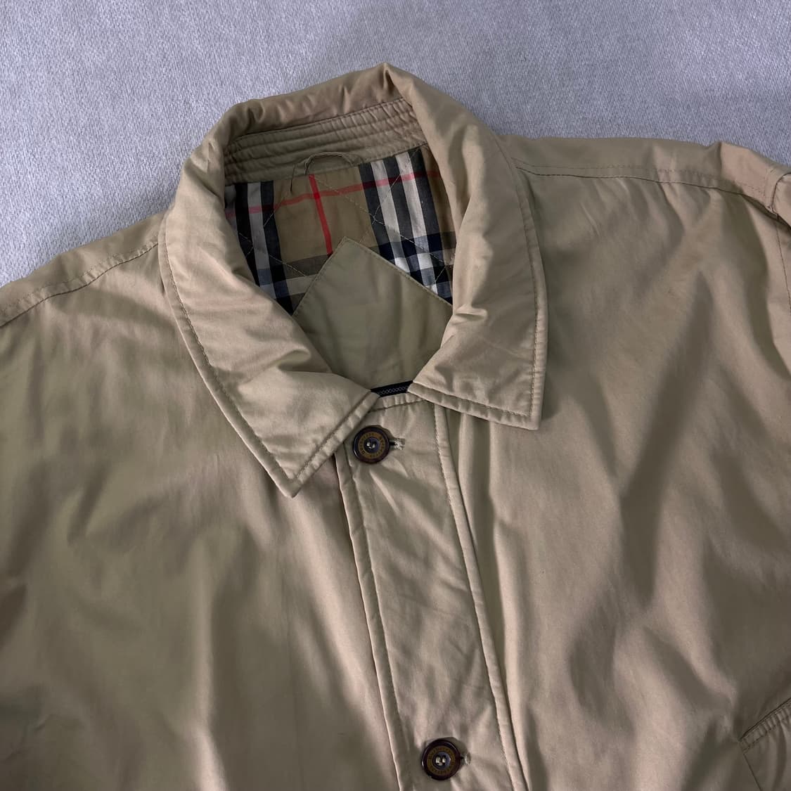 100 버버리 사파리 누빔 헌팅 자켓 상품이미지2