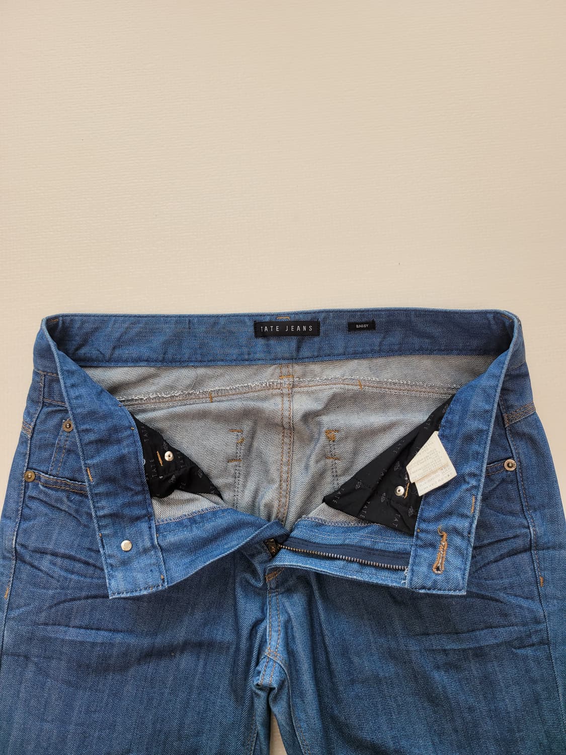 테이트 TATE 남자 엠보 청바지 32 오션블루 상품이미지5