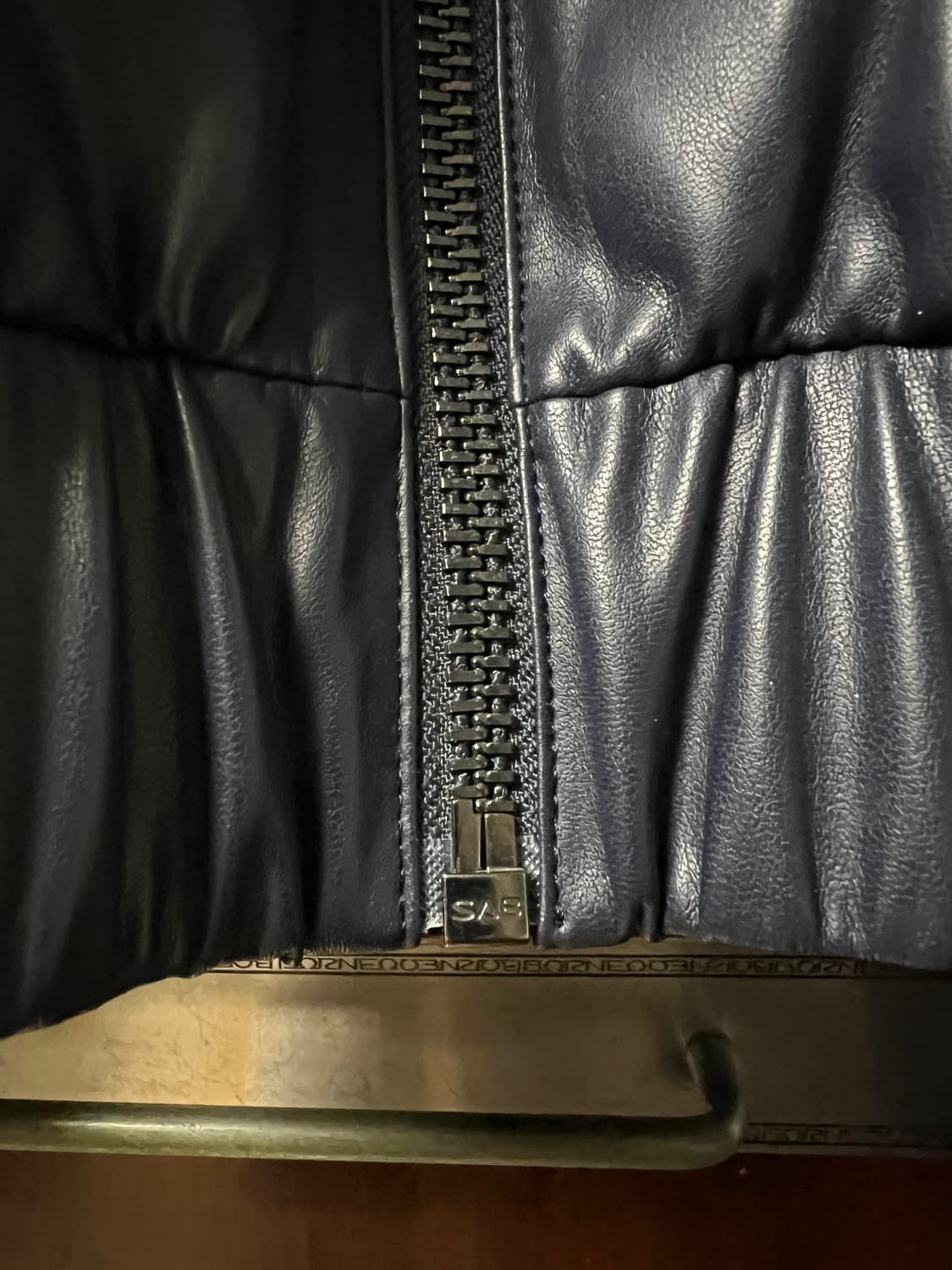 A.A Spectrum 코스티드 블루종 미드나이트 블루 가죽 자켓 상품이미지6