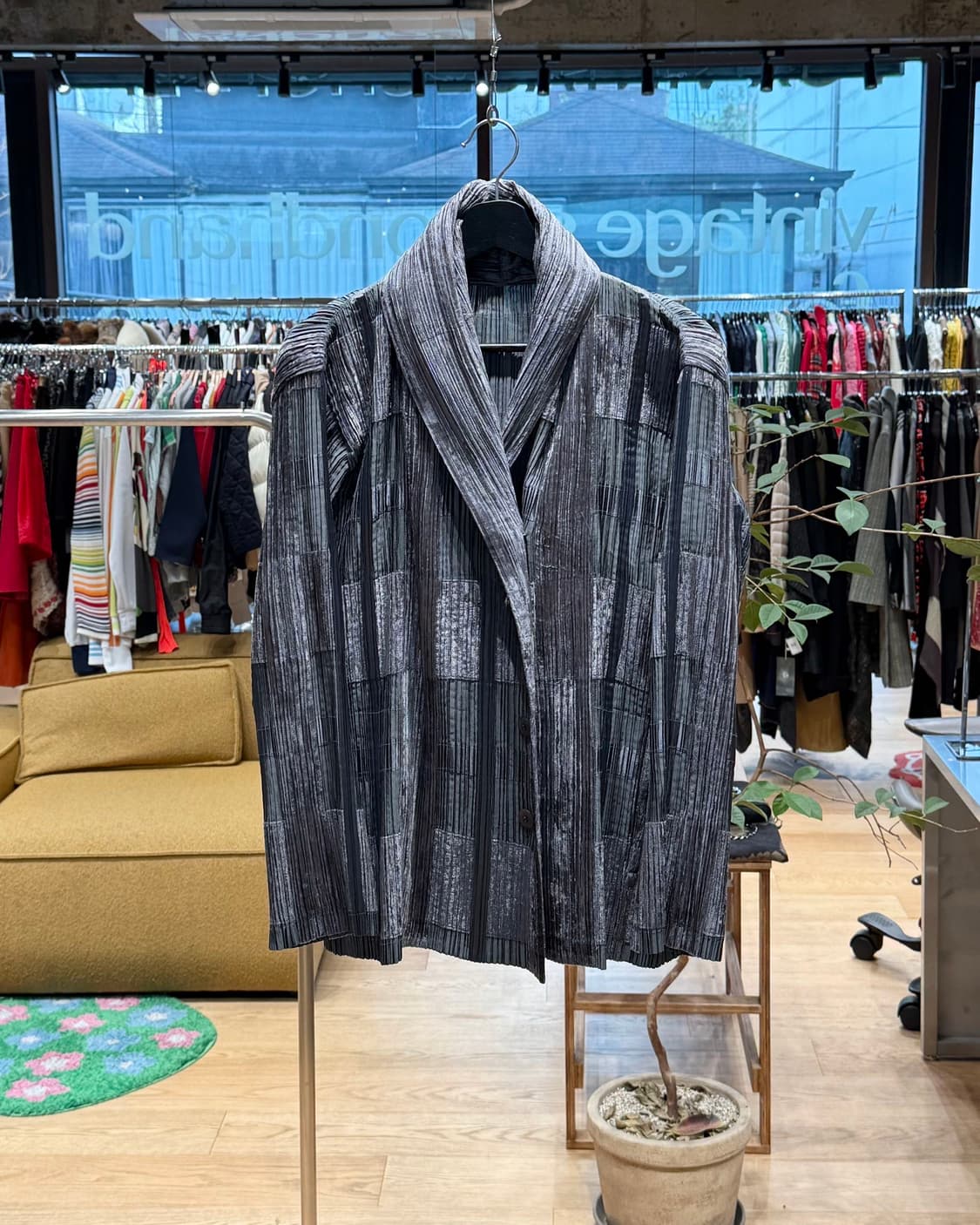 이세이미야케 그레이 링컬 테일러드 자켓  상품이미지1