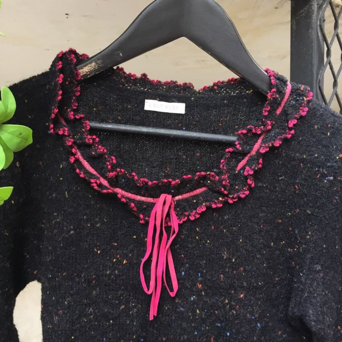 LEST ROSE   pink ribbon knit 상품이미지3