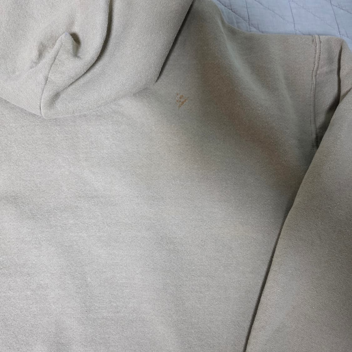 [XL] 90s 빈티지 러셀 애슬레틱 탄, 베이지 후디 후디 상품이미지6