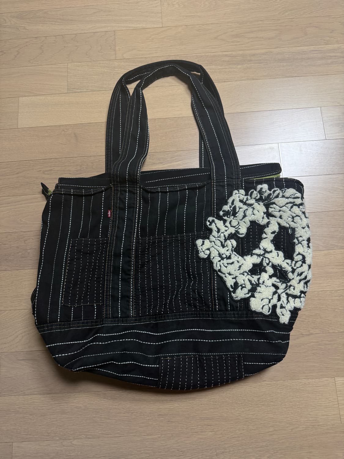 [os] 데님티어스 토트백 상품이미지1