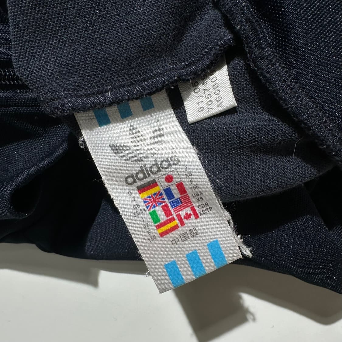 아디다스 네이비 하늘색 유로파 져지 트랙탑 자켓 상품이미지6