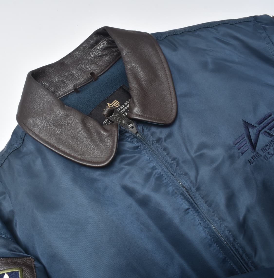 90S 알파인더스트리 CW-45P 항공점퍼 플라이트 자켓 L N0725 상품이미지5