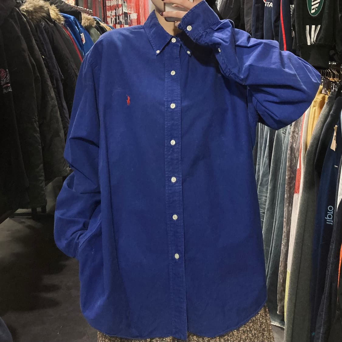 [IM]폴로 랄프로렌 셔츠 블루 상품이미지2