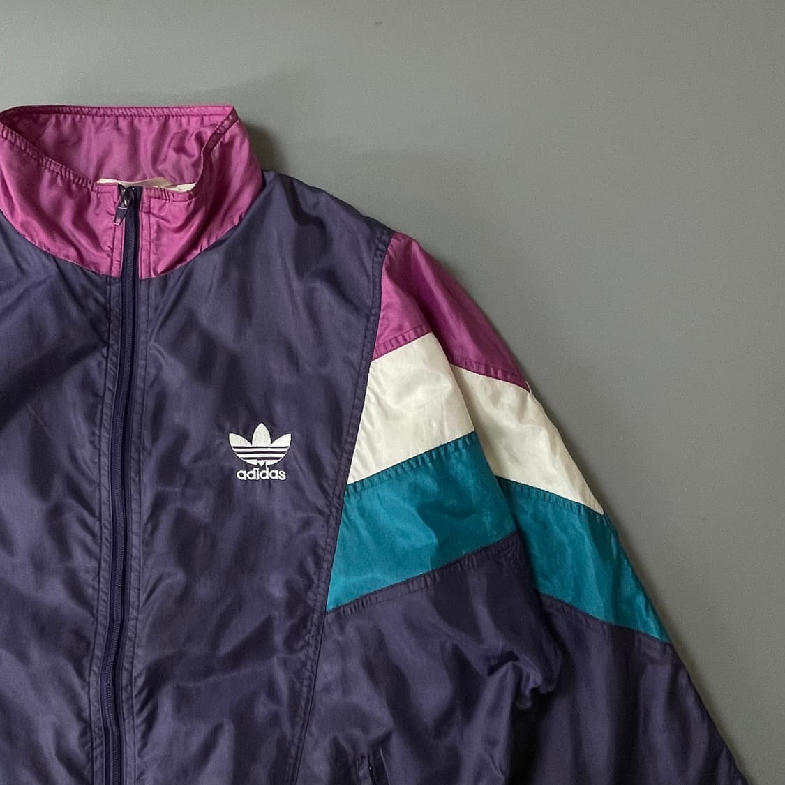 아디다스 90s 바이올렛 올드스쿨 윈드브레이커 S 상품이미지3
