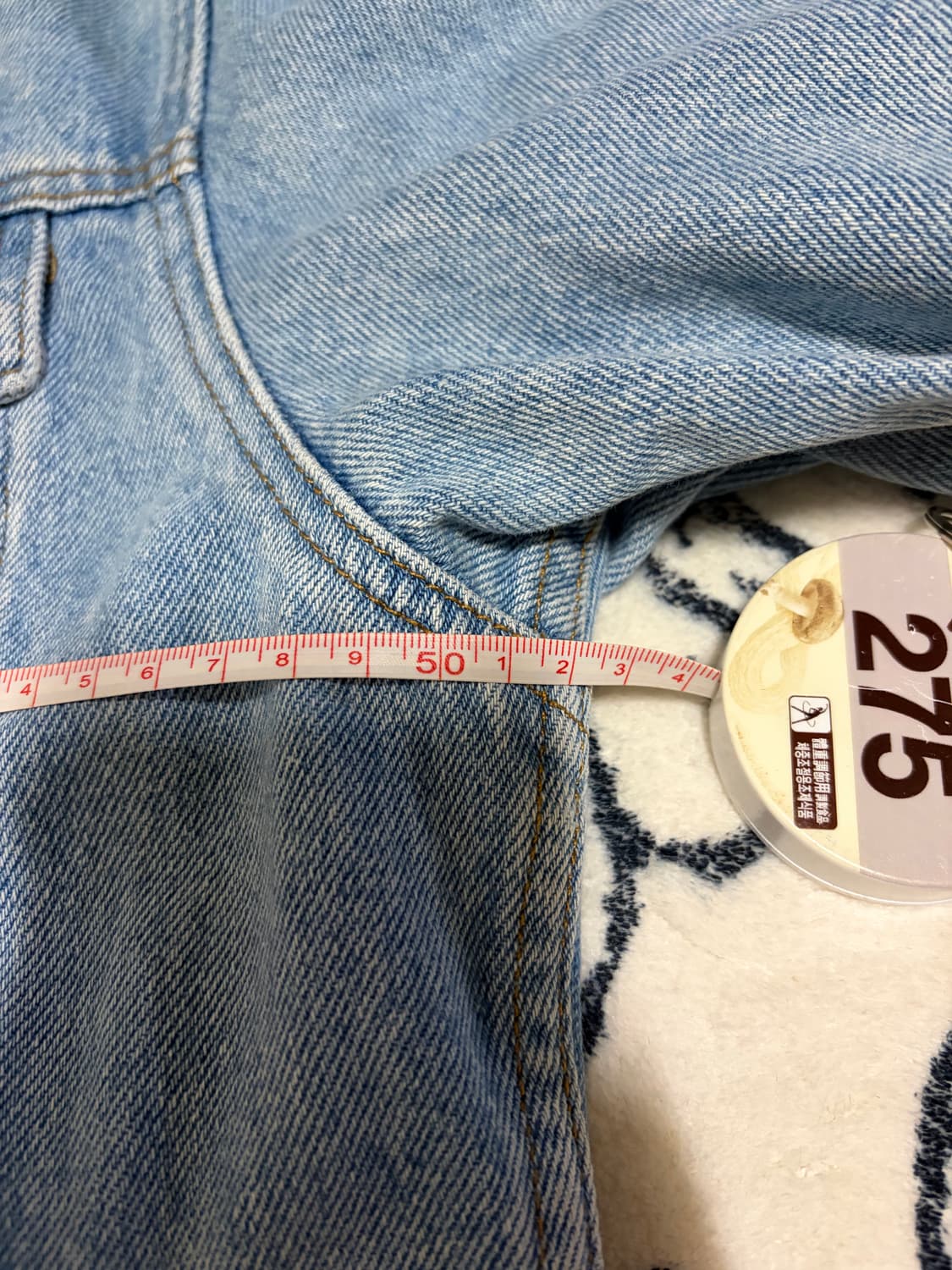 아메리칸어페럴 데님 연청자켓 상품이미지4