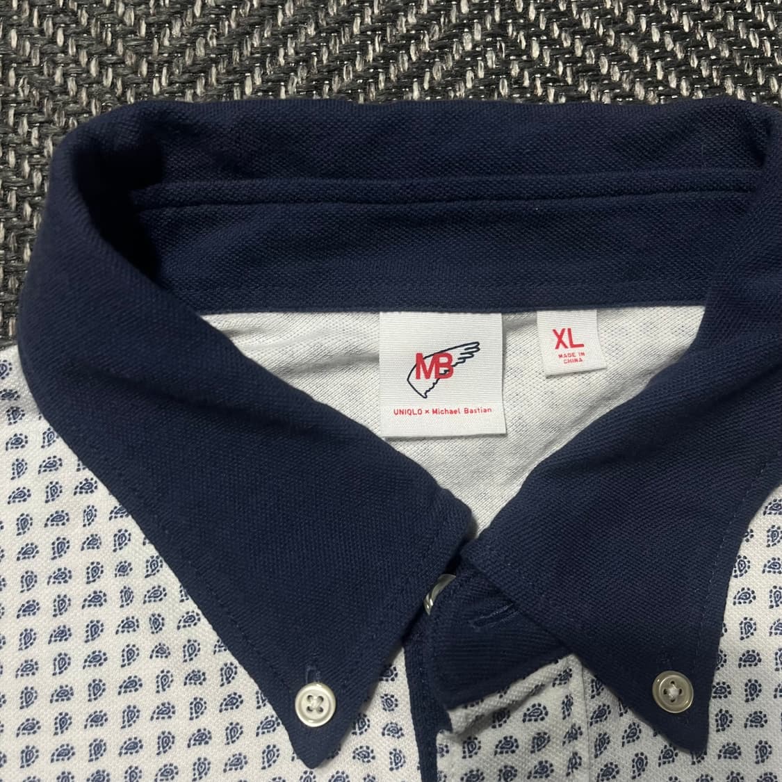 [100] UNIQLO X Michael bastian 유니클로 카라티 상품이미지4