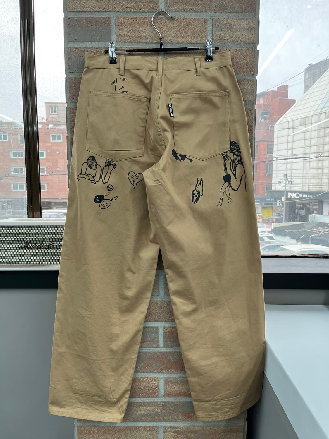 아조바이아조 프린팅 코튼 팬츠 상품이미지9