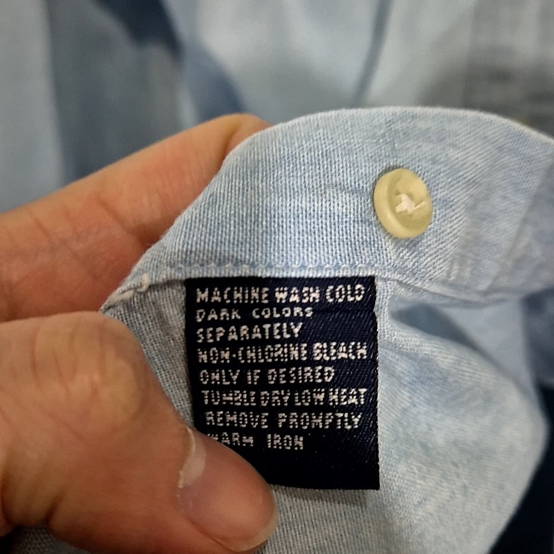 챕스 랄프로렌 데님 셔츠 상품이미지5