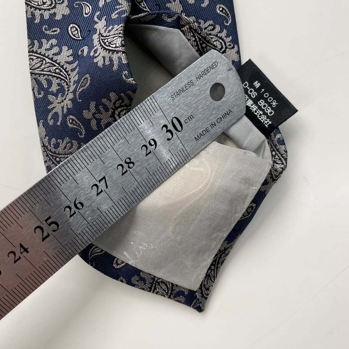 피에르가르뎅 (Pierre Cardin)명품정품 페이즐리넥타이7.6cm 상품이미지6