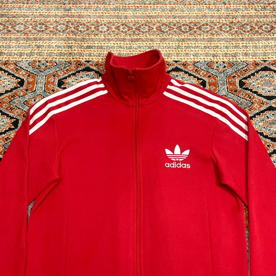 아디다스 오리지널 레드 유로파 집업져지 여성95 상품이미지2