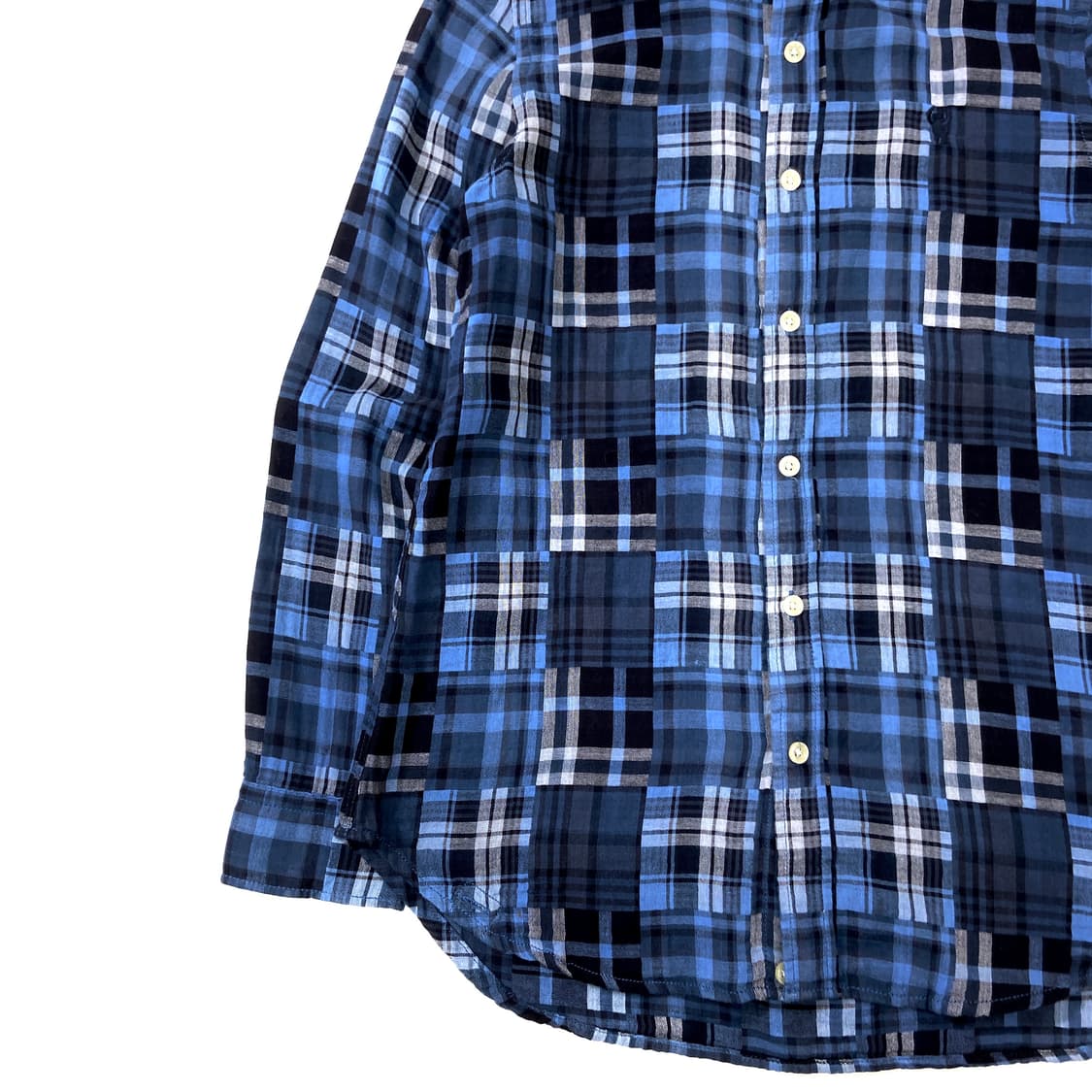 Coen patchy blue shirt 상품이미지3