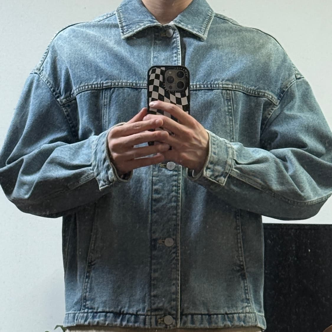 벨리에 데님 자켓 L 상품이미지3