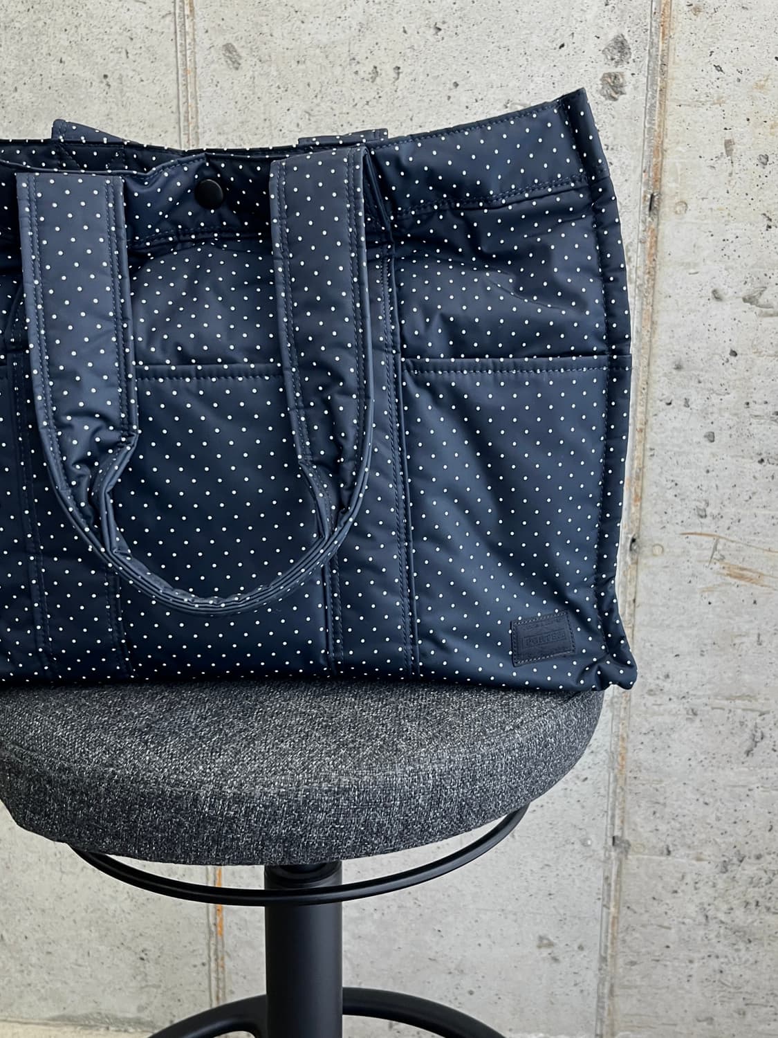 Porter 포터 도트 숄더백 네이비 상품이미지1