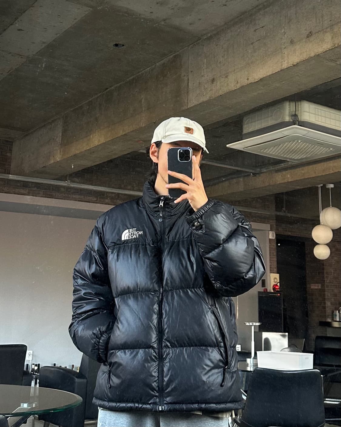 [XL]노스페이스 눕시 700 푸퍼 다운 패딩 상품이미지1