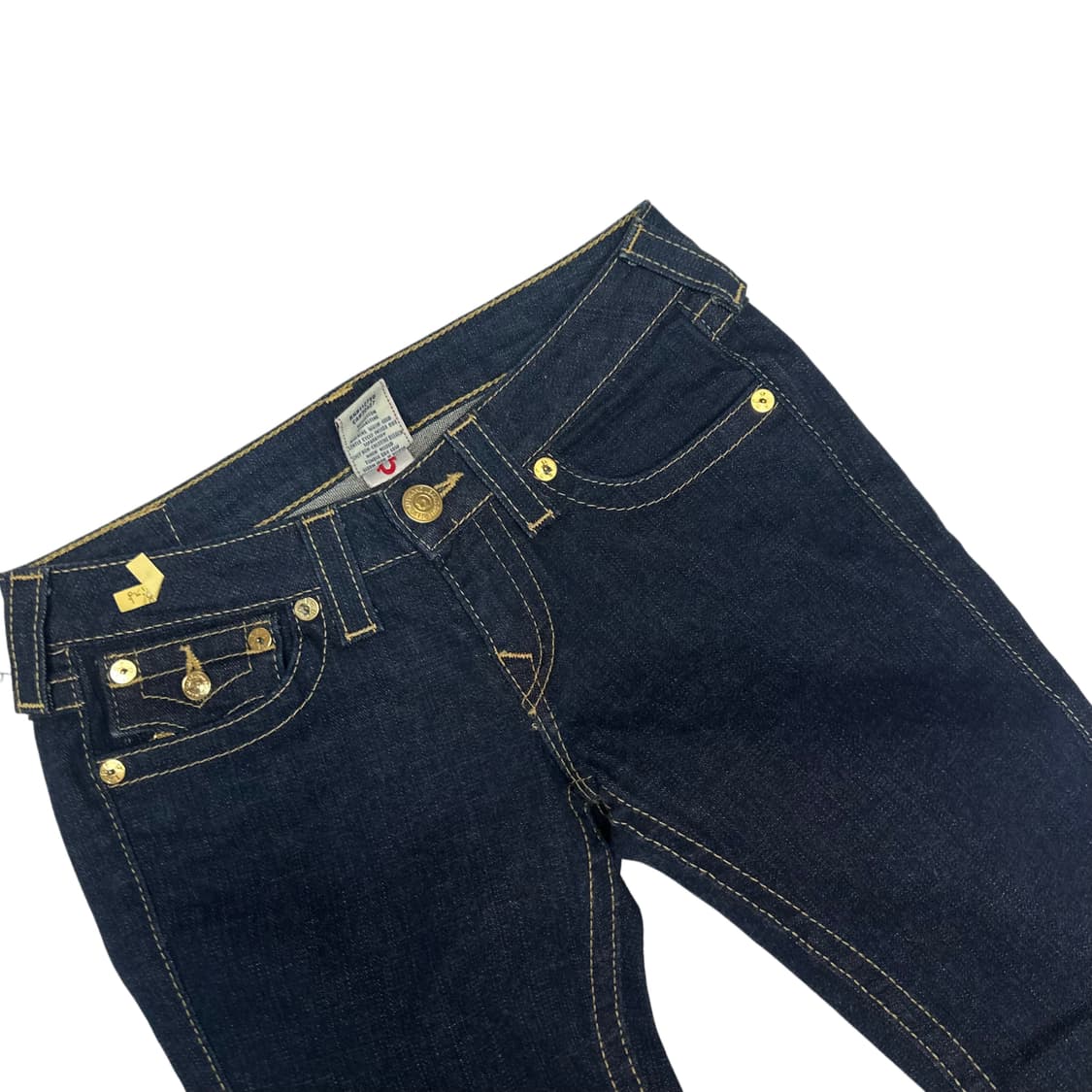 트루릴리전 글리터 스티치 부츠컷진청데님진 27 상품이미지4