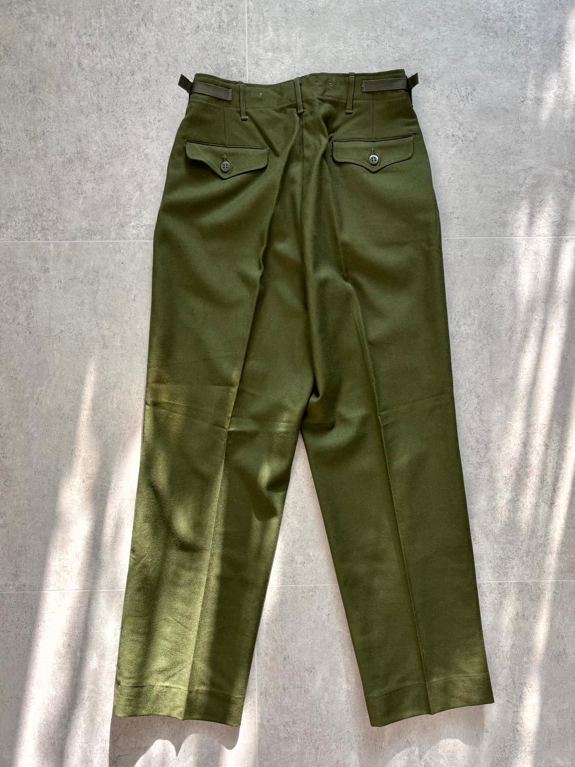 50's 미군 M-51 울 필드 트라우져 S-R 데드스탁 상품이미지8