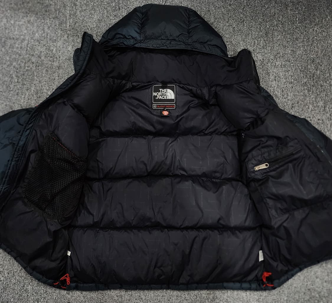 노스페이스 700 눕시 윈드스토퍼 고프코어 구스 다운 패딩 M 상품이미지3