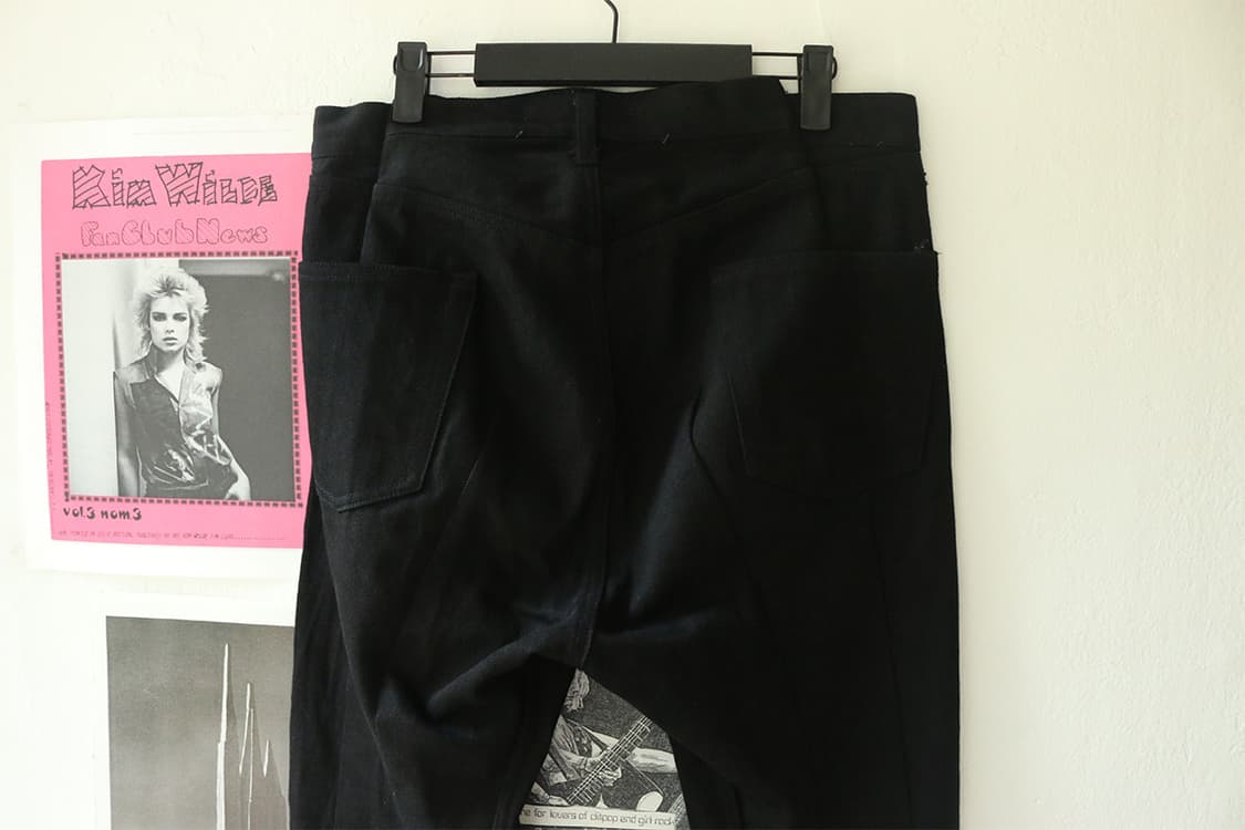 준야 와타나베 맨 블랙 부츠컷 팬츠  상품이미지7