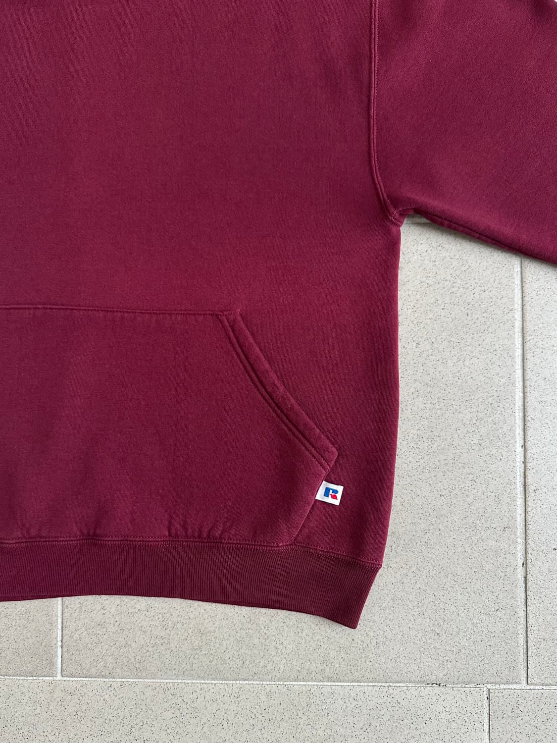 90s 빈티지 러셀 후드 마룬 M 상품이미지3