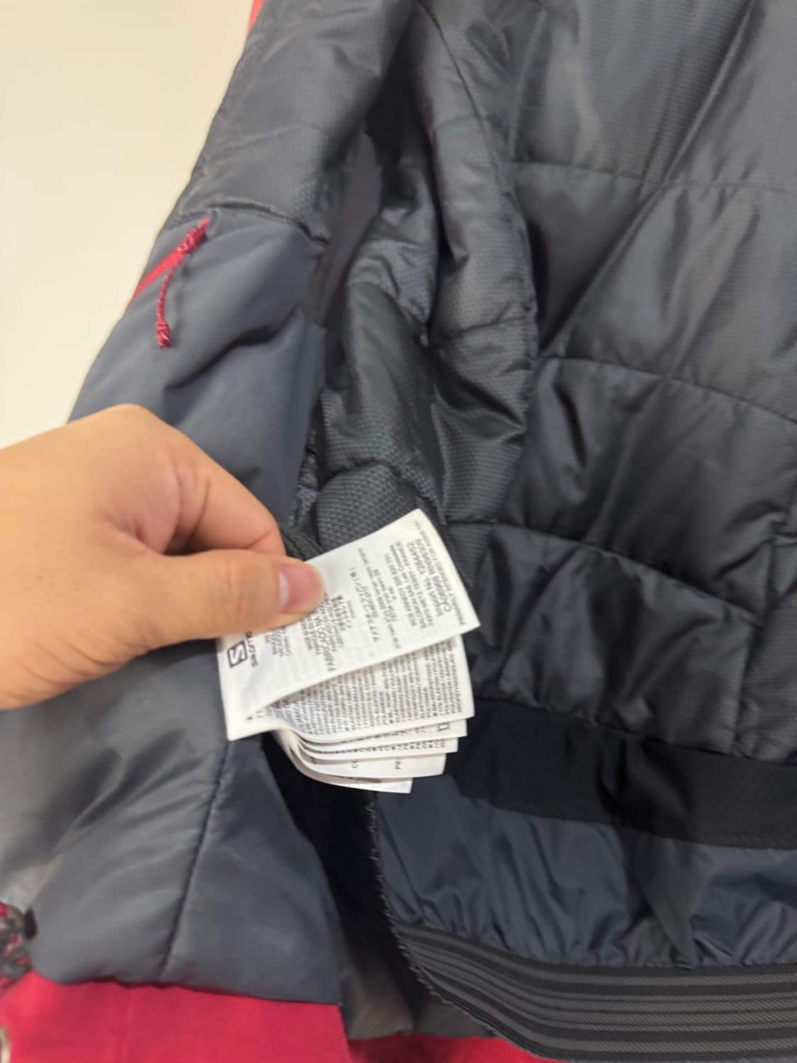 살로몬 여성용 아이스크리스탈 자켓 xs  상품이미지8