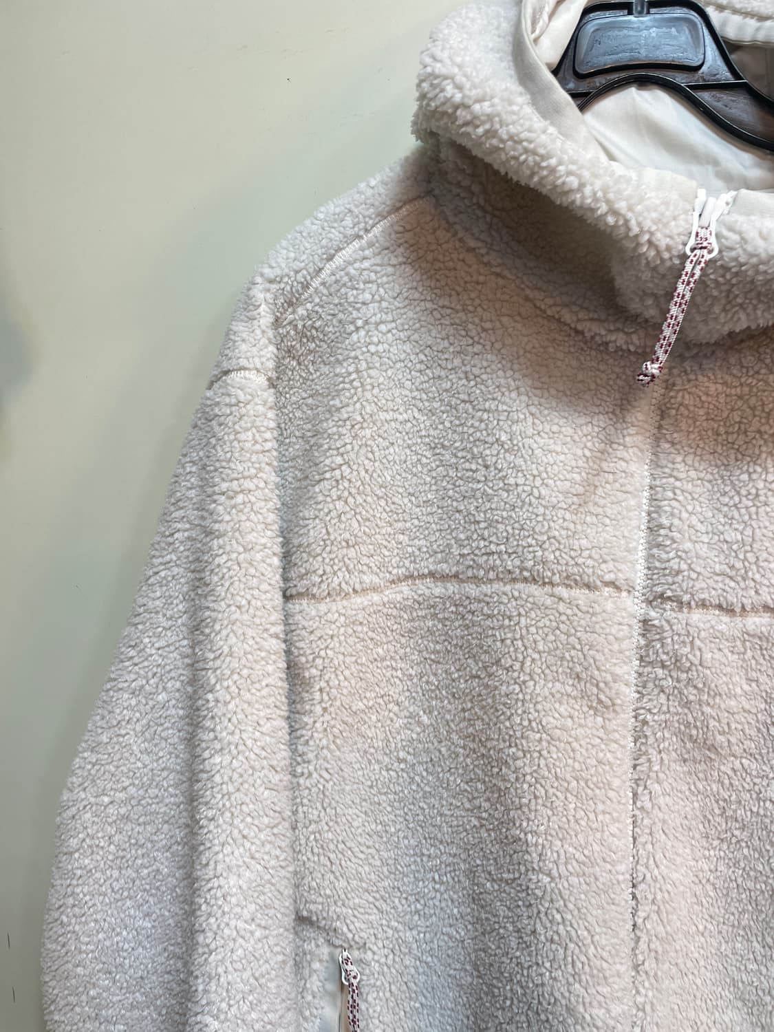 코닥 뽀글이 후드 집업 상품이미지3