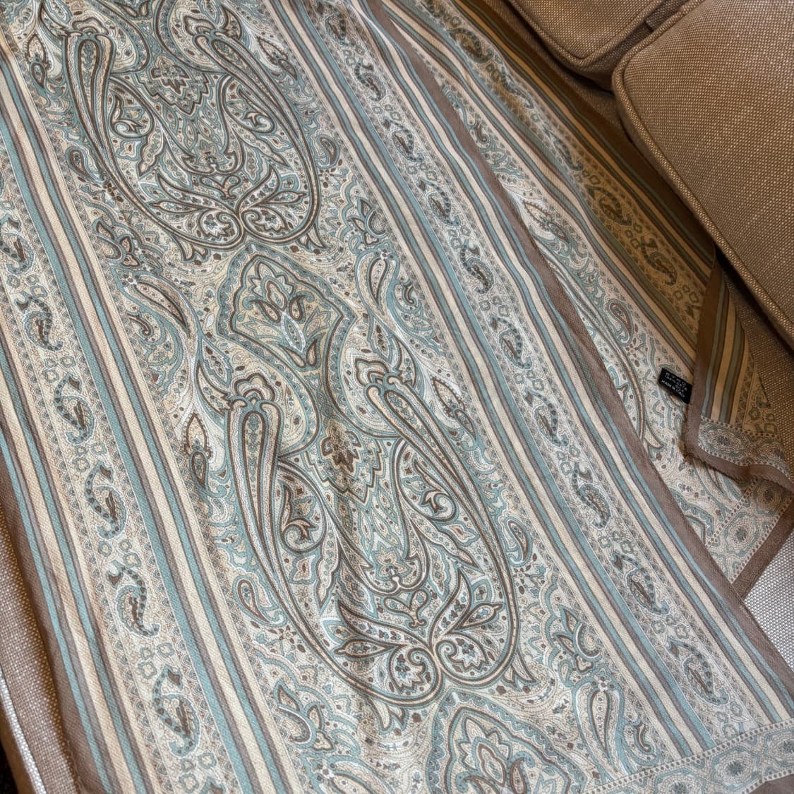 에트로(ETRO) 페이즐리 패턴 실크 스카프 상품이미지8