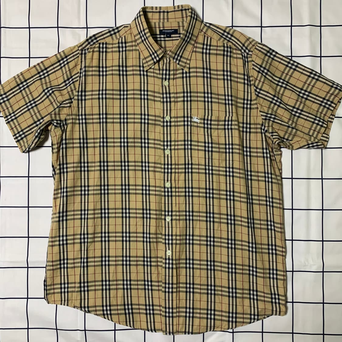 버버리 노바체크 반팔셔츠 상품이미지1