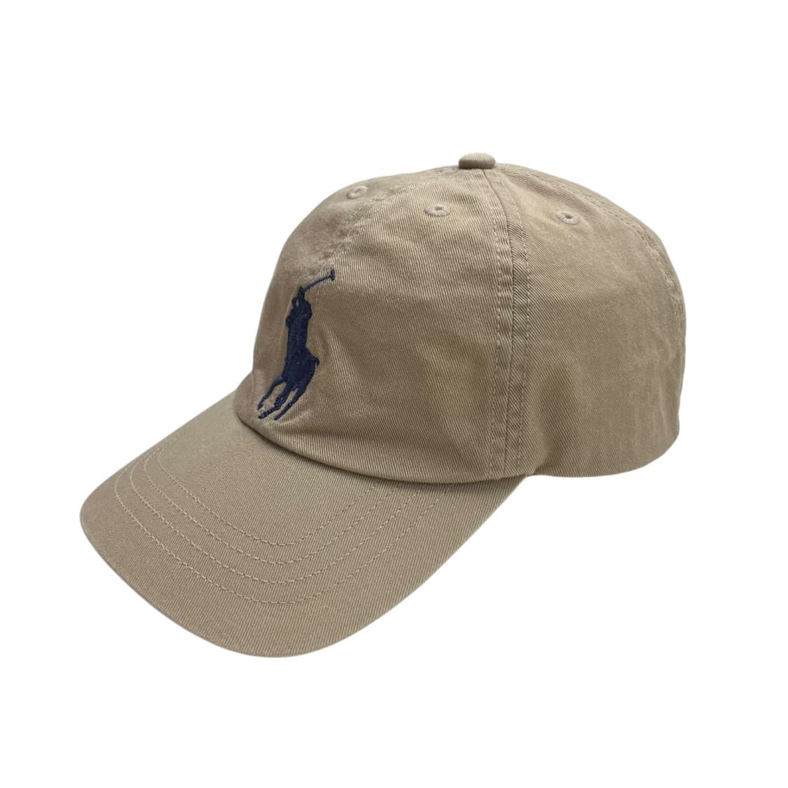 폴로 랄프로렌 네이비 빅포니 베이지 볼캡 상품이미지5