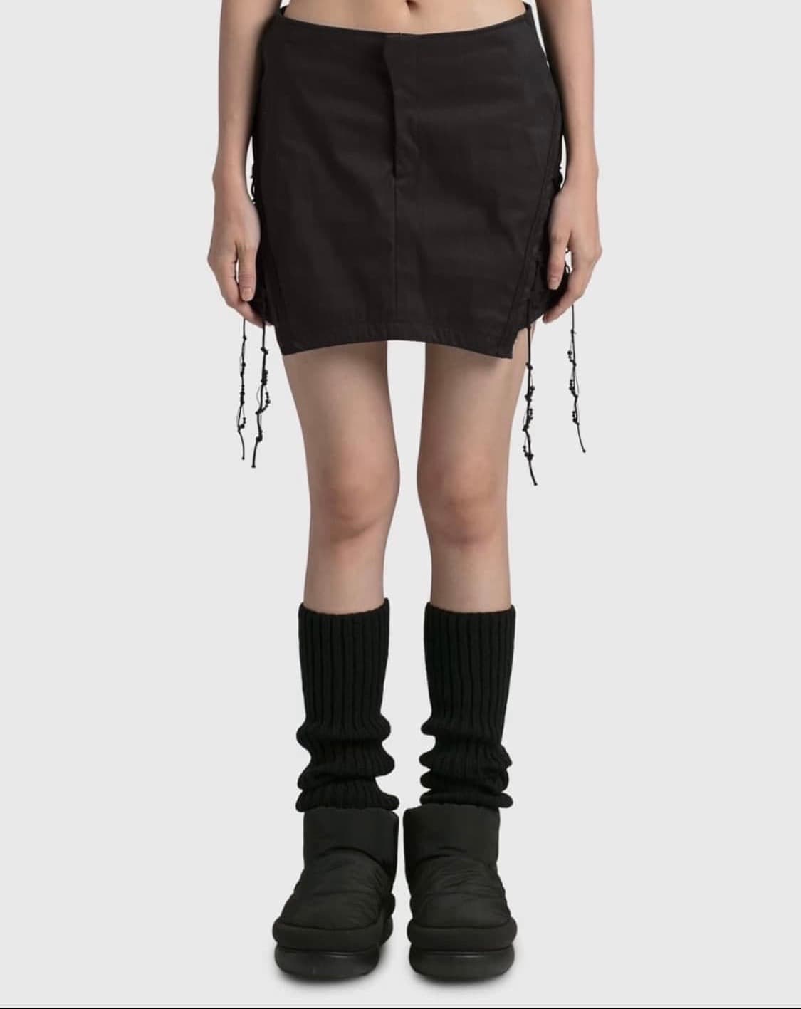 hyeinseo 레이스 미니 스커트,제니 스커트 상품이미지1