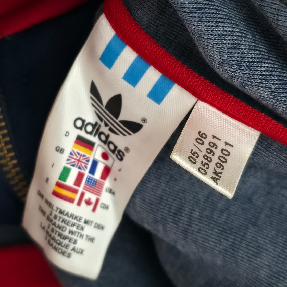 [XS] 아디다스 에펠탑 네이비 져지 상품이미지6