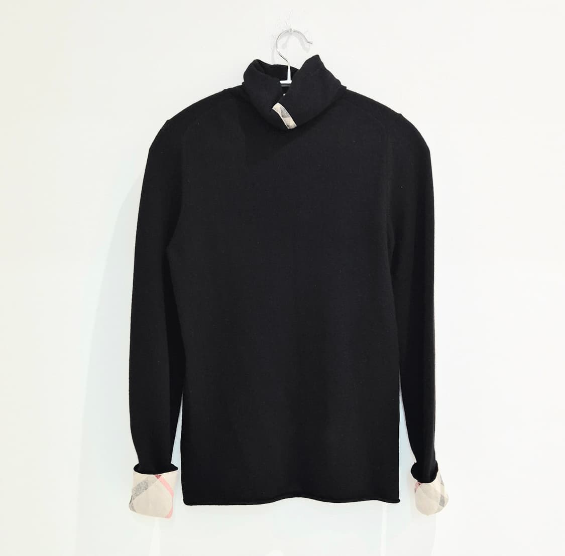 버버리 100% 캐시미어 터트넥 여성 니트 M 상품이미지2