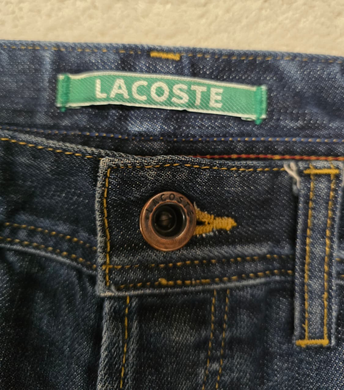 라코스테  남자 청바지.  싸이즈 31~32 상품이미지3