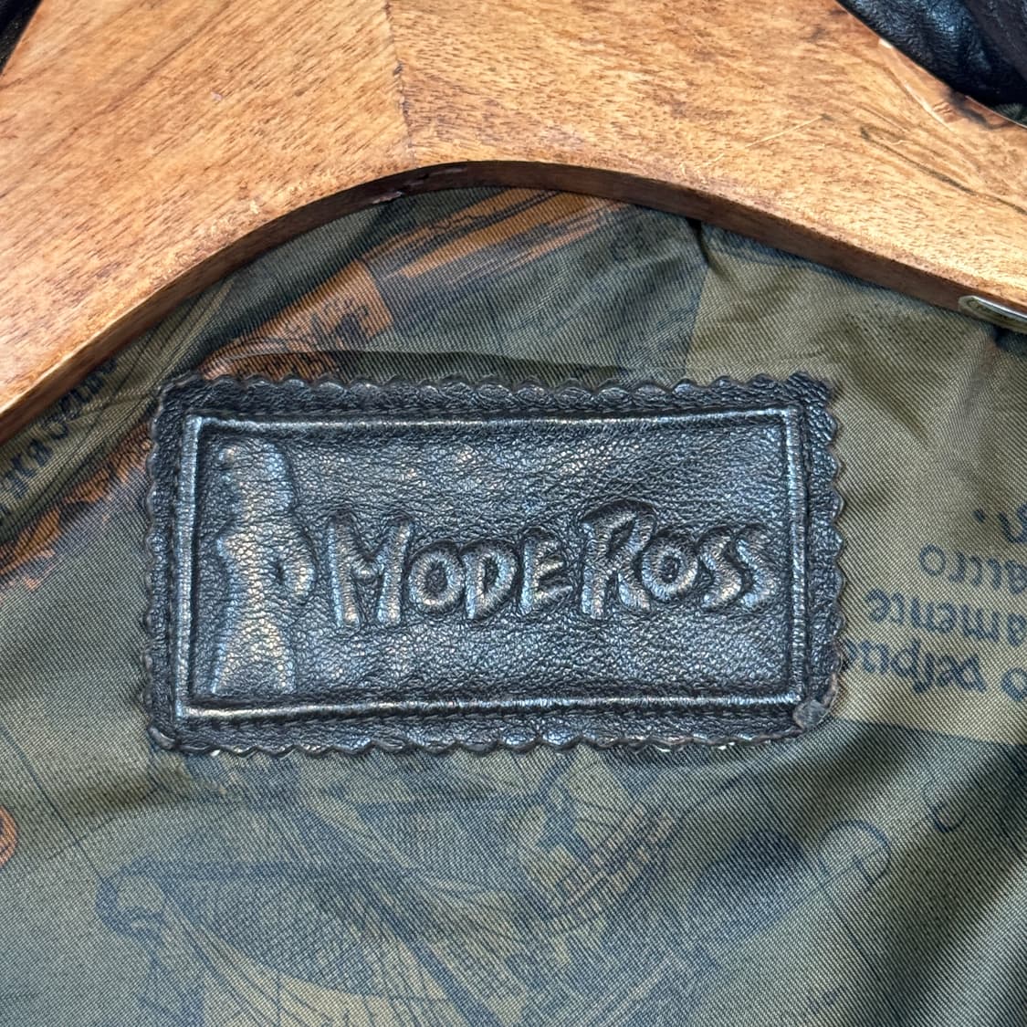 L) mode ross 양가죽 블루종 봄버 자켓 상품이미지6