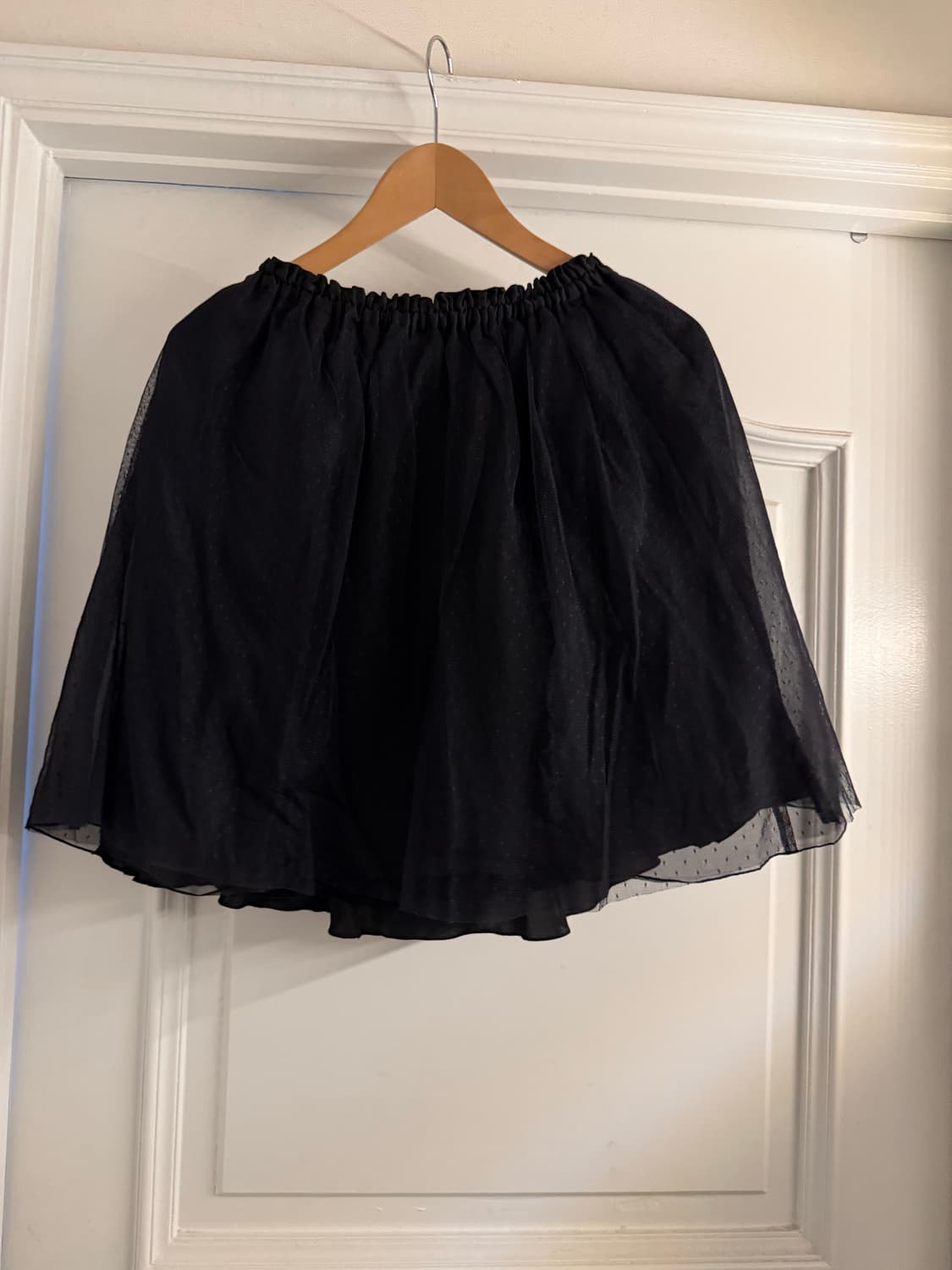 beams 도트 튤 미디 스커트 상품이미지1