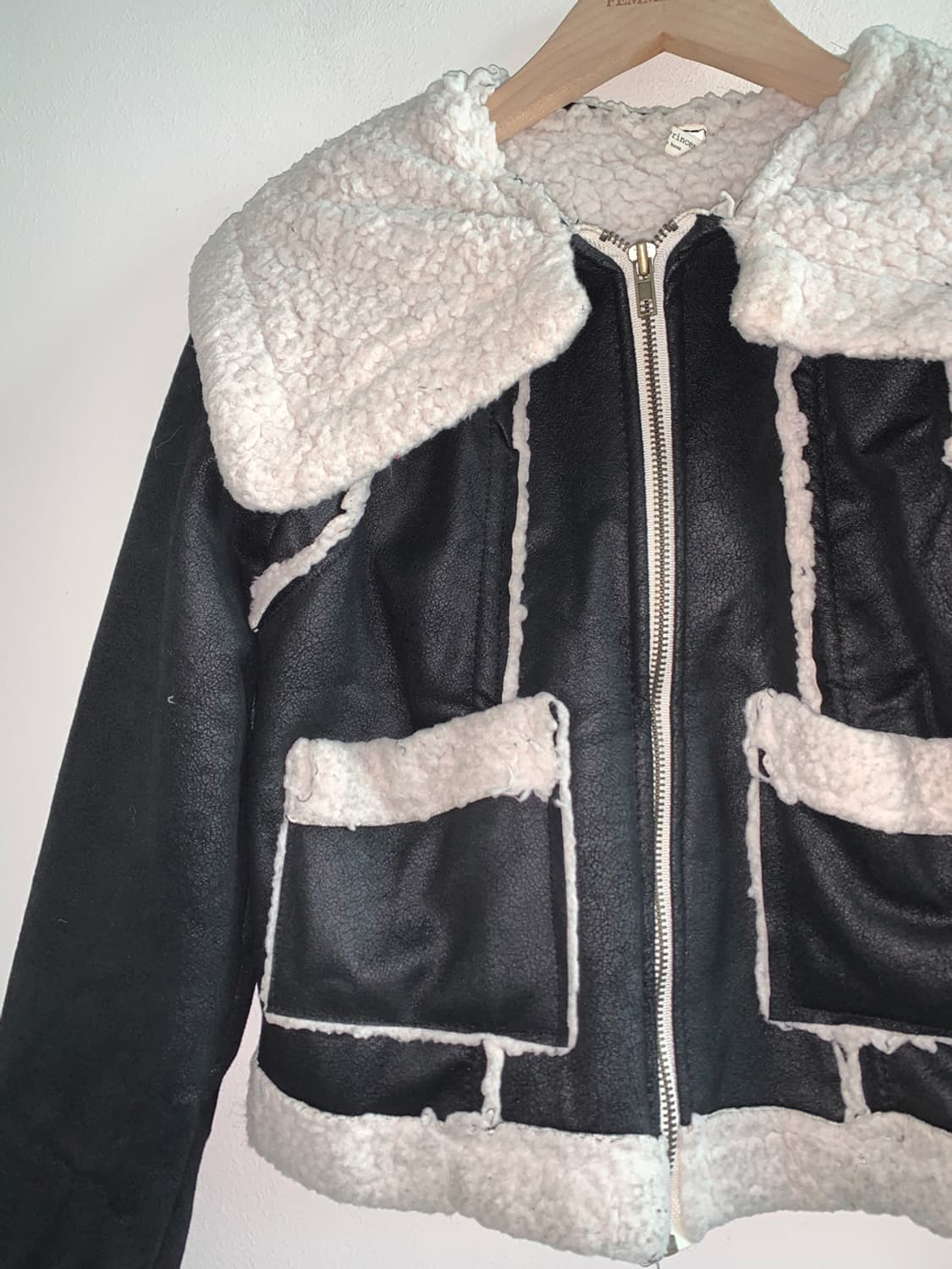 Leather mouton jacket 상품이미지4