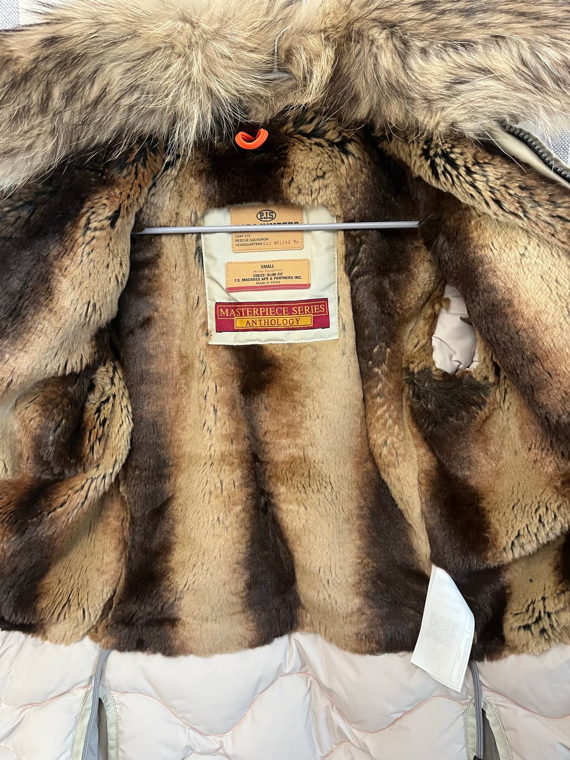 파라점퍼스 아이보리 파카 (S) 상품이미지5