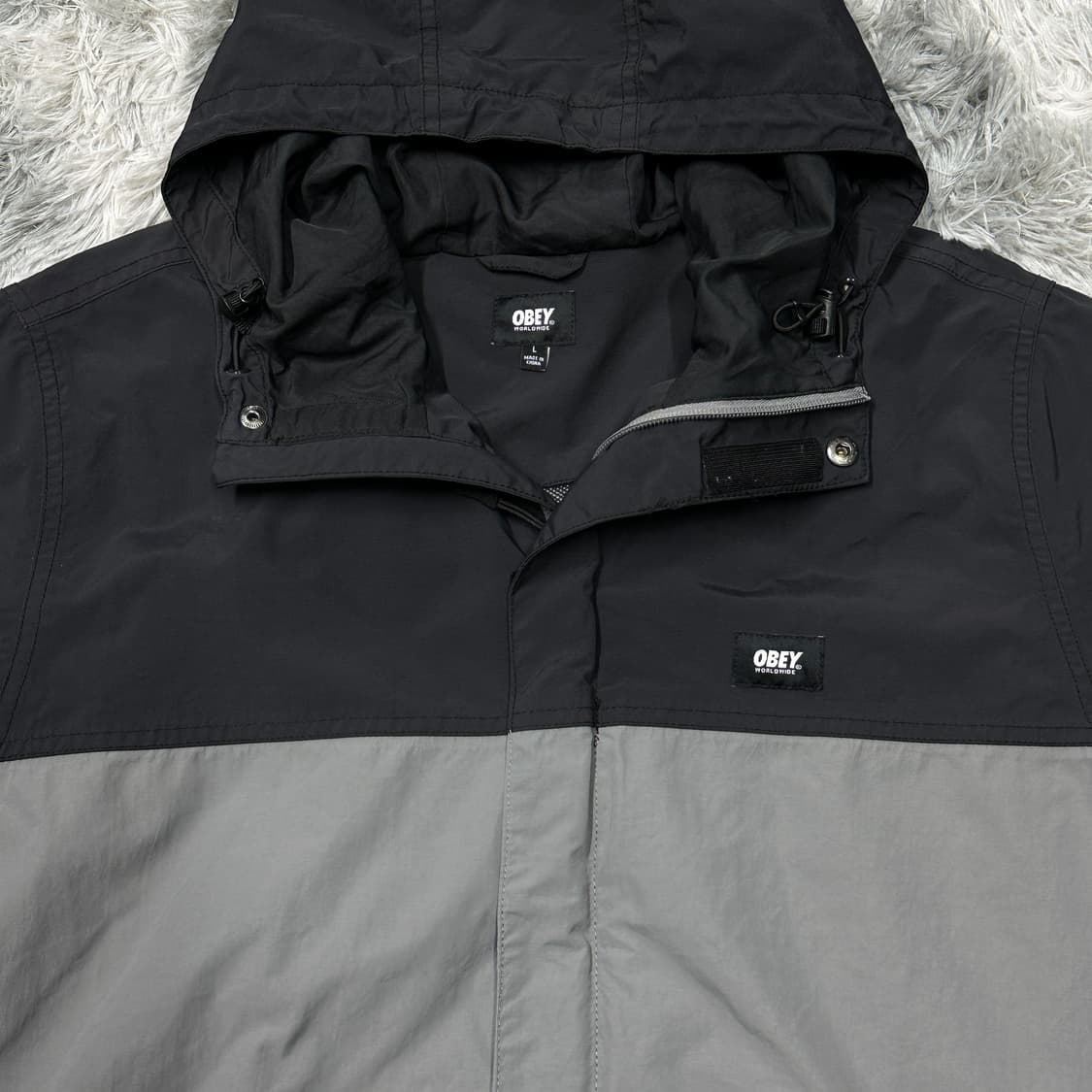 오베이 스트릿 나일론 트랙자켓 L 상품이미지2