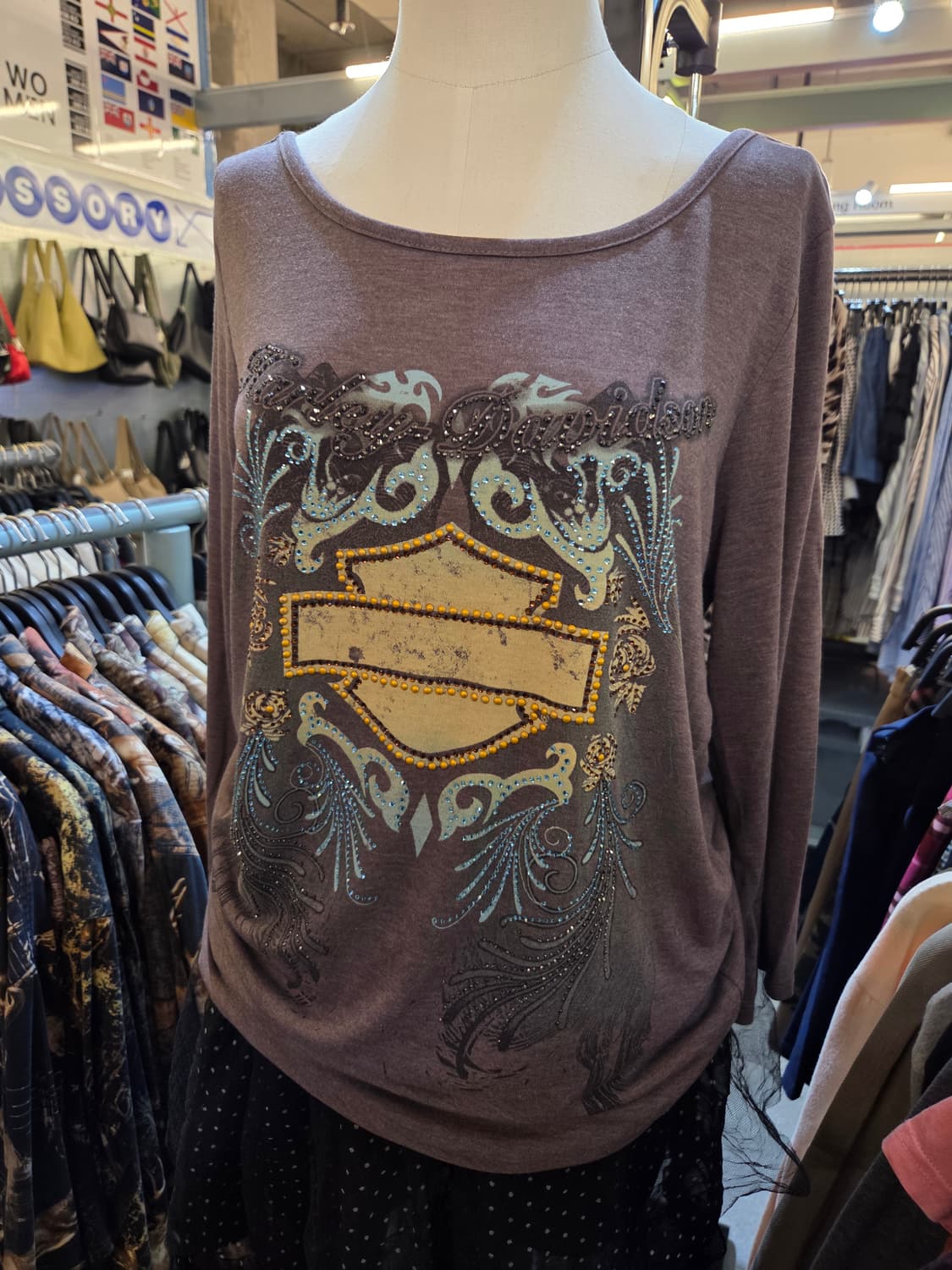 할리데이비슨 애쉬퍼플 드레이프티 상품이미지2