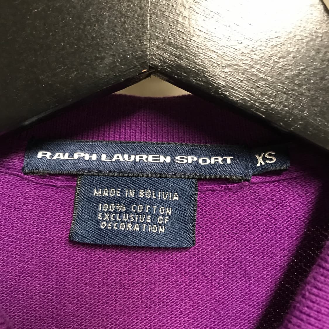 폴로 랄프로렌 PK 긴팔 카라티 퍼플 XS(W) 상품이미지6