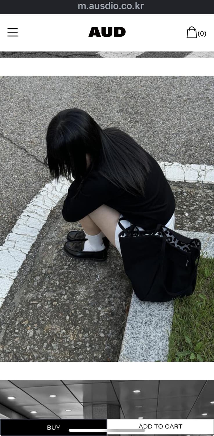 아우스디오 [리버시블/ 미니] 호피 쇼퍼백 상품이미지6