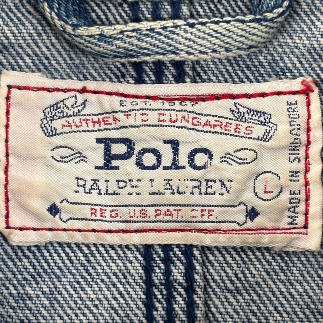 90s 폴로 덩가리 자켓 상품이미지6