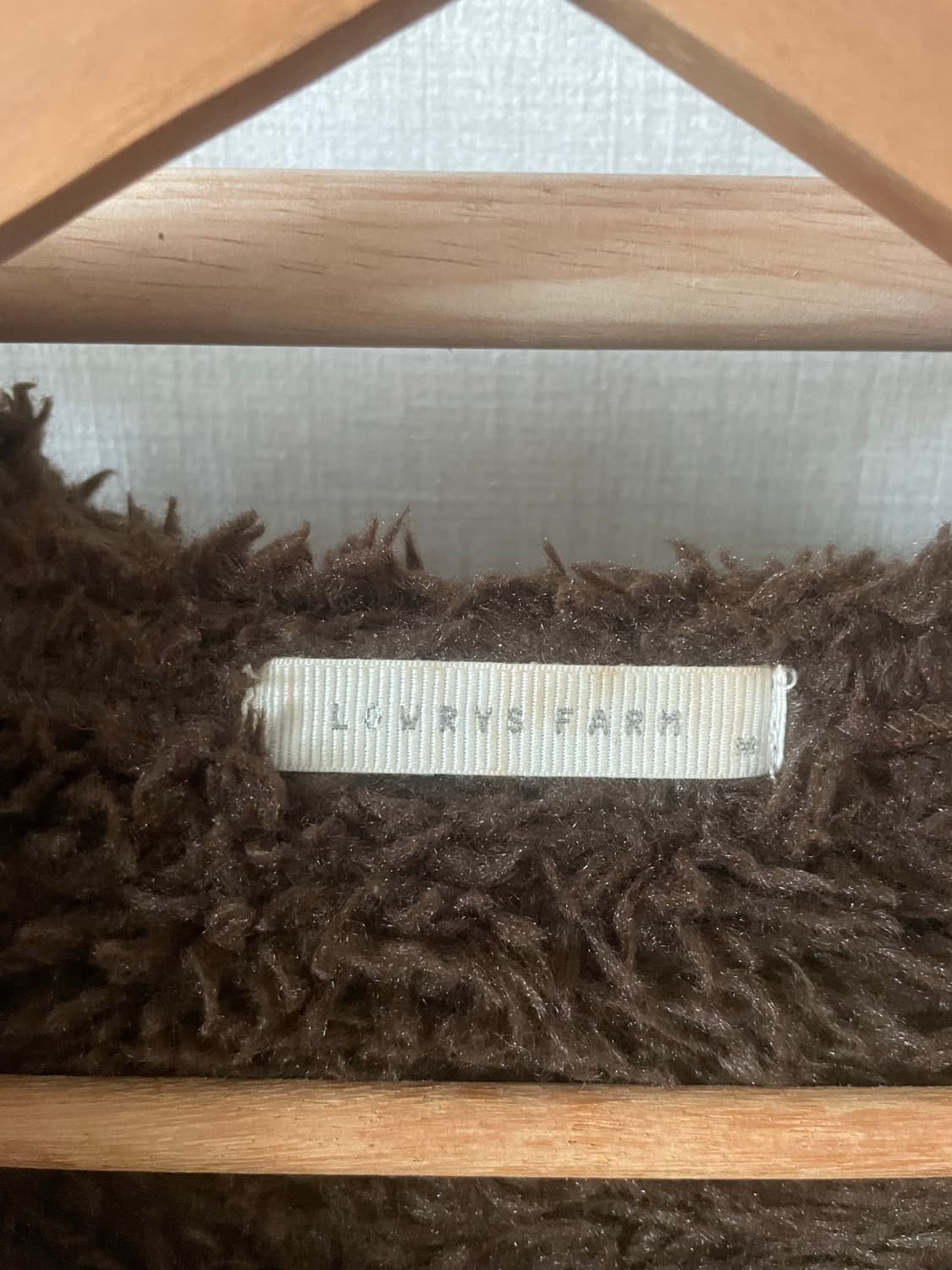 모리걸 빈티지 숏 떡볶이 무스탕🤎🐻 상품이미지3