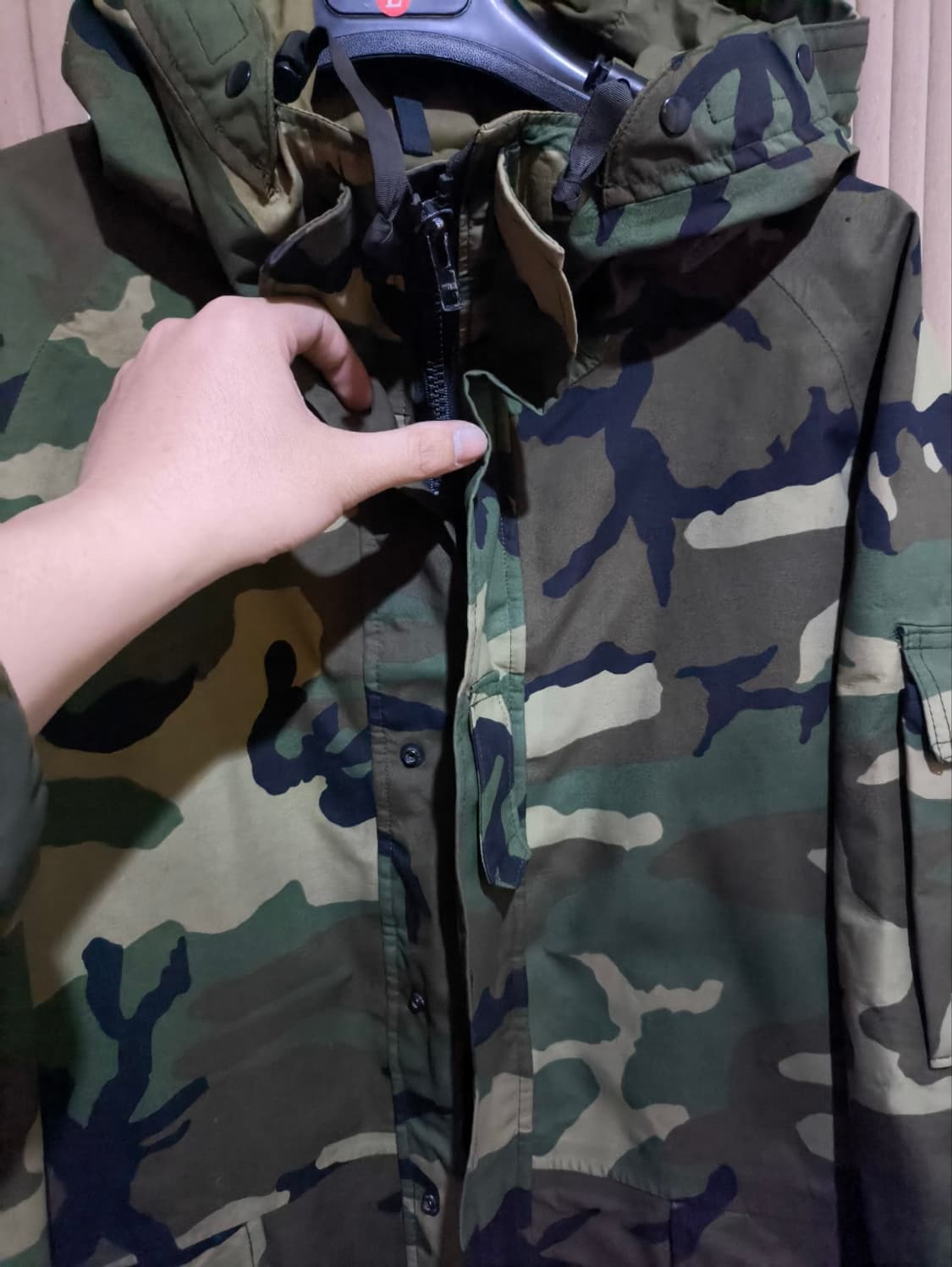 라지롱 110 미군 야상 파카 우드랜드 스키파카 상품이미지6